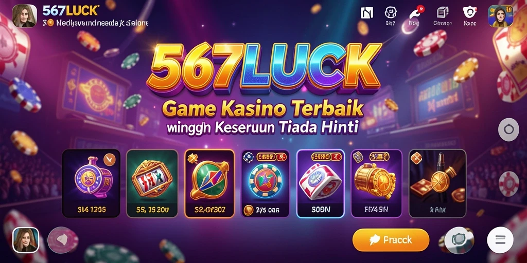 Tampilan screenshot gameplay 567LUCK yang mendebarkan.