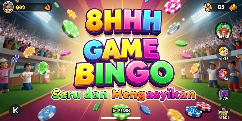 Tampilan gameplay Bingo 8HHH yang seru dan menarik.