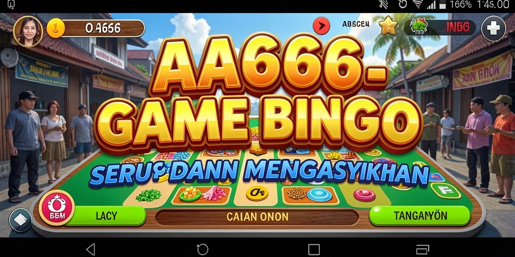 Tampilkan gameplay seru dari permainan Bingo AA666.