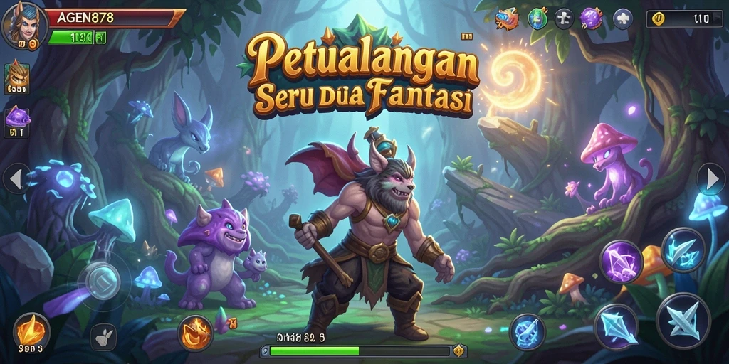 Tampilan gameplay AGEN878 dengan berbagai tantangan petualangan.
