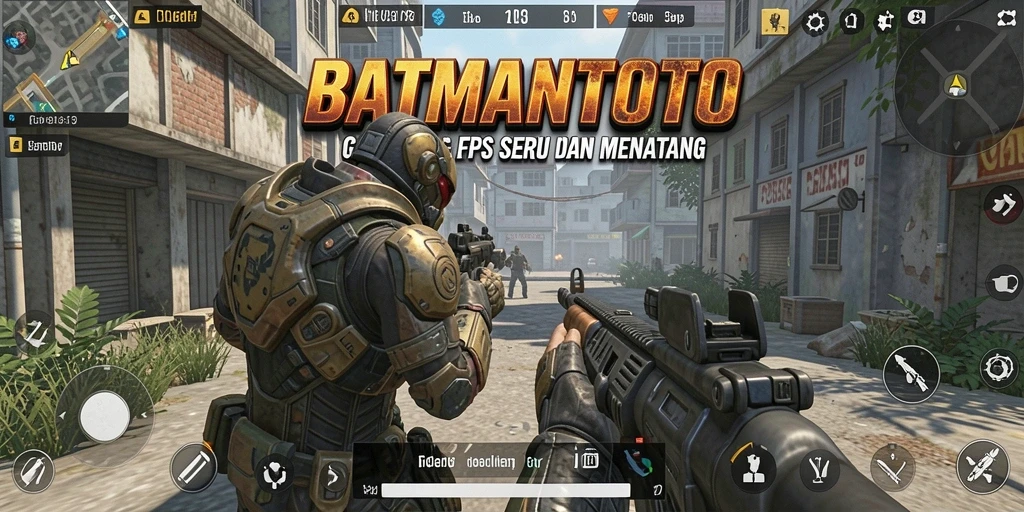 Tangkapan layar menampilkan aksi seru dalam BATMANTOTO.