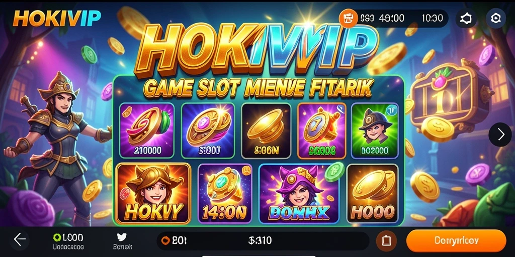 Gameplay menarik dari HOKIVIP dengan berbagai tema slot.