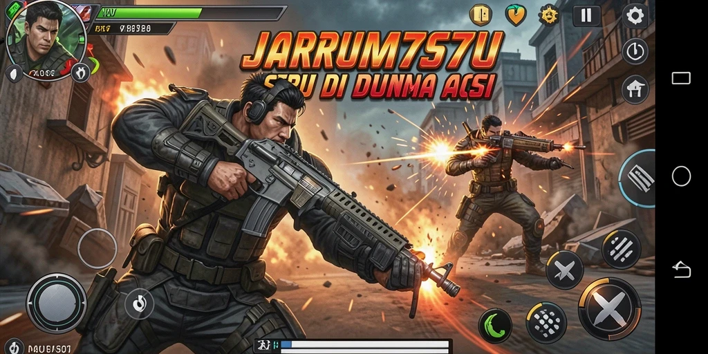 Gameplay JARUM77 yang seru dan mendebarkan.