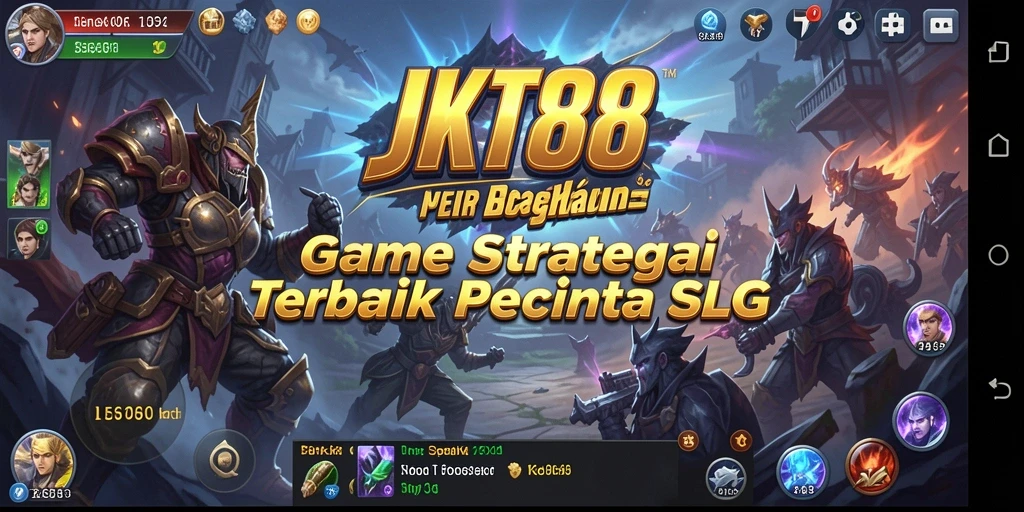 Tampilan gameplay JKT88 dengan elemen strategi yang kuat.