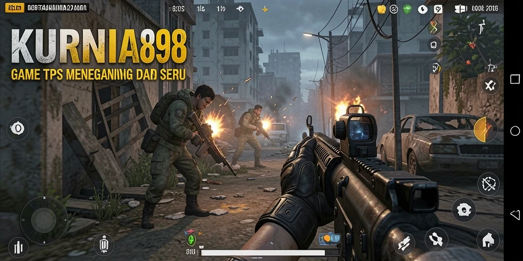 Screenshot menampilkan aksi mendebarkan dalam KURNIA898.