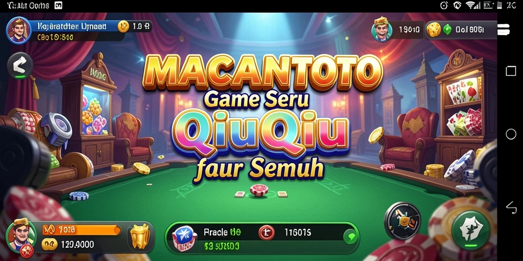 Screenshot gameplay QiuQiu yang seru di MACANTOTO.