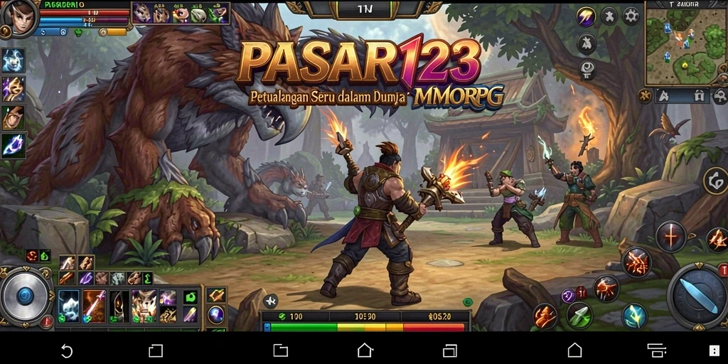 Tampilan gameplay seru dan menantang di dunia <strong>PASAR123</strong>