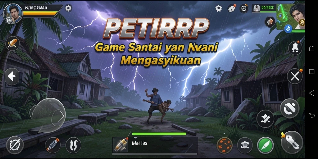 Tampilan menarik dari gameplay PETIRRP yang penuh tantangan.
