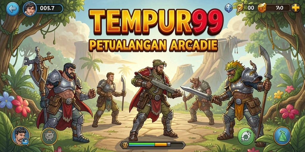 Gameplay intens dan seru di TEMPUR99 untuk penggemar arcade.