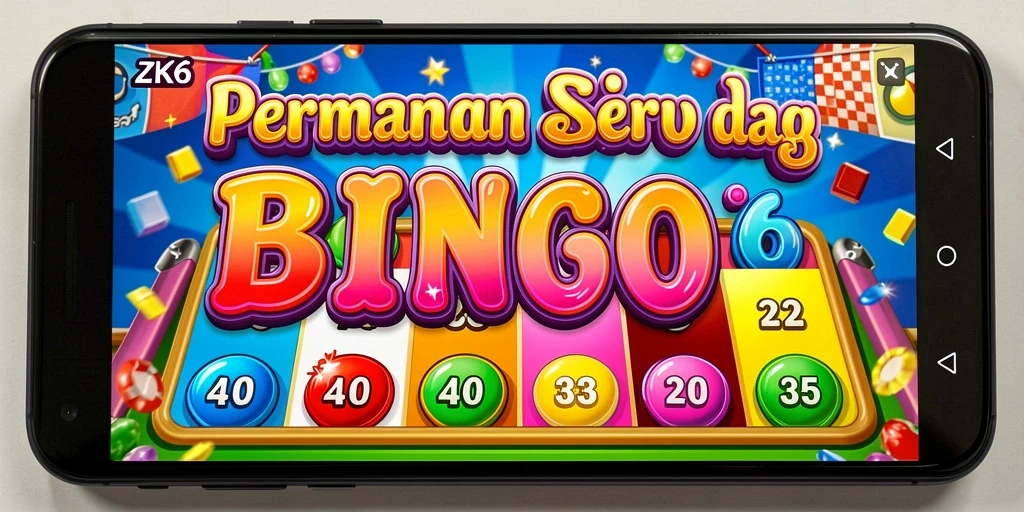 Tampilan gameplay Bingo ZK6 yang mengasyikkan.